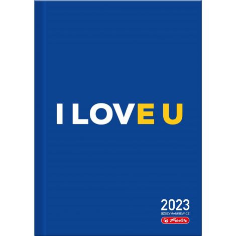 2026 Kalendarz Herlitz Tygodniowy A5 Szymankiewicz, I Love U